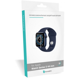 Защитная бронированная пленка на часы Apple Watch Series 5 44мм