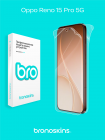 Защитная бронированная пленка на Oppo Reno 15 Pro 5G