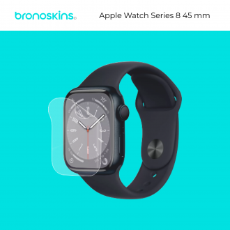 Защитная бронированная пленка на часы Apple Watch Series 8 45мм