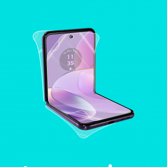 Защитная бронированная пленка Motorola Razr 40s