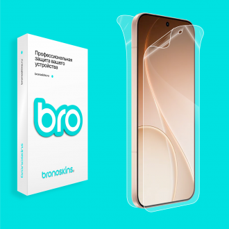 Защитная бронированная пленка на Oppo Reno 15