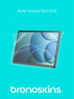 Защитная бронированная пленка на Acer Iconia Duo D12