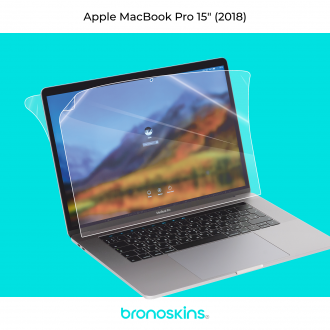 Защитная бронированная пленка на Apple MacBook Pro 15" (2018)