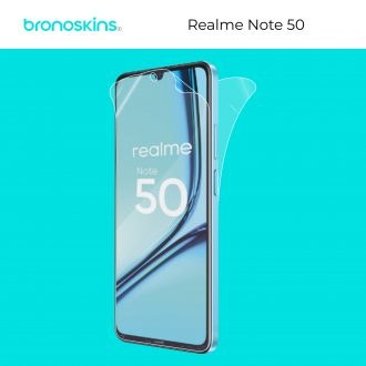 Защитная бронированная пленка на Realme Note 50