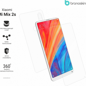 Защитная бронированная пленка на Xiaomi Mi Mix 2s