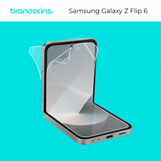 Защитная бронированная пленка на Samsung Galaxy Z Flip 6