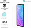 Защитная бронированная пленка на ZTE Blade 20 Smart