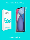Защитная бронированная пленка на Xiaomi Redmi A3 Pro