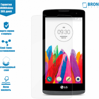 Защитная бронированная пленка на LG Leon