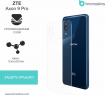 Защитная бронированная пленка на ZTE Axon 9 Pro