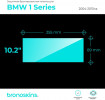 Защитная пленка мультимедиа BMW 1 2004-2013