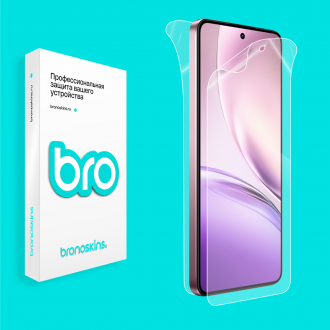 Защитная бронированная пленка на Realme 14
