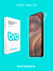 Защитная бронированная пленка на HMD Vibe 5G