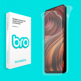 Защитная бронированная пленка на HMD Vibe 5G