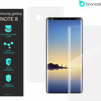 Защитная бронированная пленка на Samsung Galaxy Note 8 (N950)