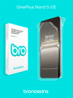 Защитная бронированная пленка на OnePlus Nord 5 CE
