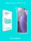Защитная бронированная пленка на Redmi Note 15 Pro+ 5g