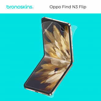 Защитная бронированная пленка для Oppo Find N3 Flip