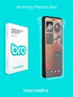 Защитная бронированная пленка на Nothing Phone (4a)