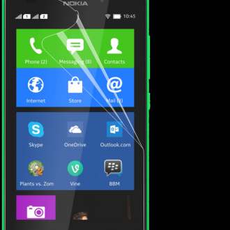 Защитная бронированная пленка на Nokia XL