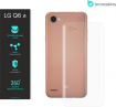 Защитная бронированная пленка на LG Q6a