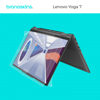 Защитная бронированная пленка на Lenovo Yoga 7 14"