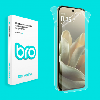 Защитная бронированная пленка на Motorola Edge 70 Pro
