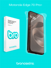 Защитная бронированная пленка на Motorola Edge 70 Pro+