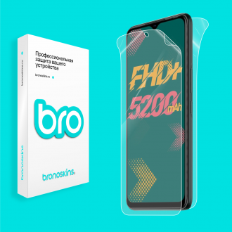 Защитная бронированная пленка на Infinix Hot 11 CN