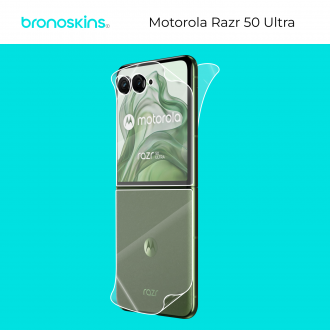 Защитная бронированная пленка на Motorola Razr 50 Ultra