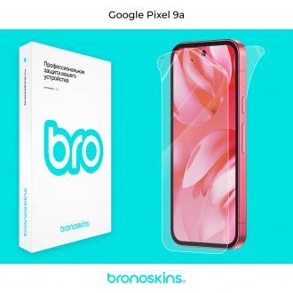 Защитная бронированная пленка на Google Pixel 9a