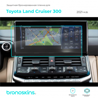 Защитная пленка мультимедиа Toyota Land Cruiser 300