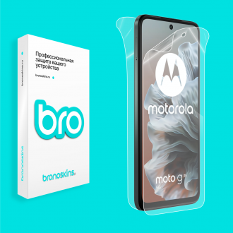 Защитная бронированная пленка на Motorola Moto G35 5G