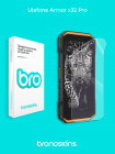 Защитная бронированная пленка на Ulefone Armor x32 Pro