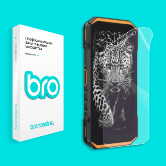 Защитная бронированная пленка на Ulefone Armor x32 Pro