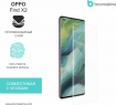 Защитная бронированная пленка на Oppo Find x2