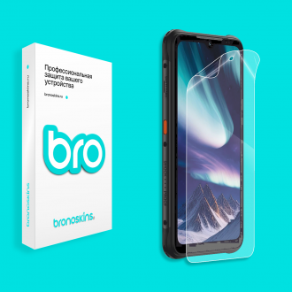 Защитная бронированная пленка на Umidigi Bison X20