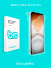 Защитная бронированная пленка на Tecno Pova 8 Pro 5G
