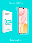 Защитная бронепленка на Honor 400 Pro