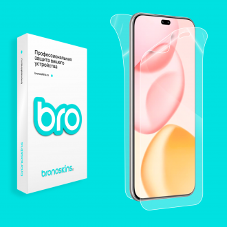 Защитная бронепленка на Honor 400 Pro