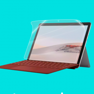 Защитная бронированная пленка на Microsoft Surface Go 2