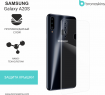 Защитная бронированная пленка на Samsung Galaxy A20s