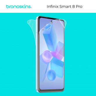 Защитная бронированная пленка на Infinix Smart 8 Pro