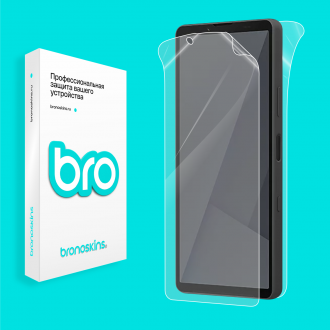 Защитная бронированная пленка на Sony Xperia 10 VII