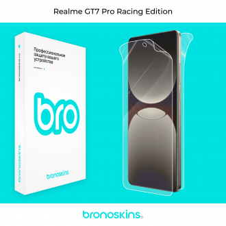 Защитная бронированная пленка на Realme GT7 Pro Racing Edition