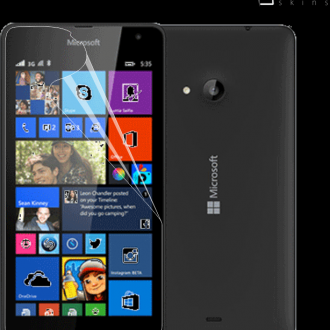 Защитная бронированная пленка на Microsoft Lumia 535