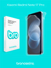 Защитная бронированная пленка на Xiaomi Redmi Note 17 Pro