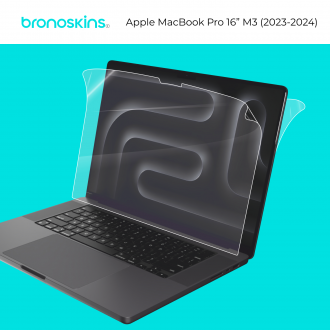 Защитная бронированная пленка на Apple MacBook Pro 16" M3 (2023-2024)