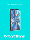 Защитная бронированная пленка на BlackView Mega 8