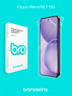 Защитная бронированная пленка на Oppo Reno 16F 5G